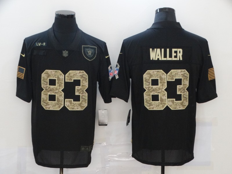Men's Las Vegas Raiders Darren Waller #83 Black Jersey